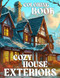 Cozy House Exteriors Coloring Book