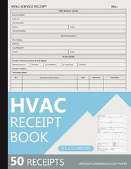 HVAC Receipt Book
