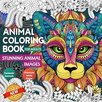 Animal Coloring Book for Adults | Stunning Animal Images Animal Coloring Book for Adults | Stunning Animal Images