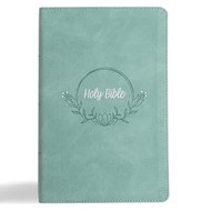 KJV Large Print Personal Size Reference Bible Earthen Teal