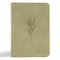 NASB Large Print Compact Reference Bible Sage SuedeSoft