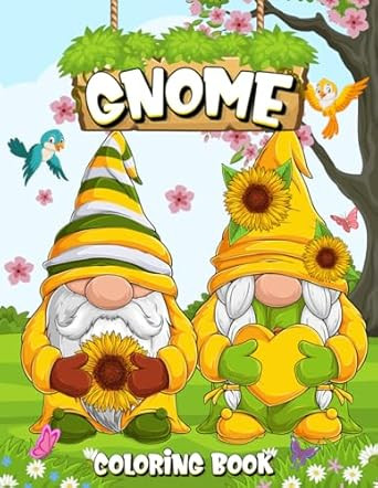 Gnome Coloring Book