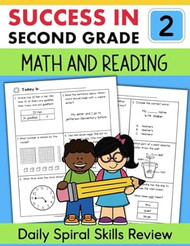 2nd Grade Spiral Review Math Reading Phonics Spelling