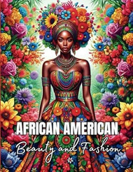 African American Beauty & Fashion Coloring Book for Adults