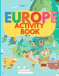 Europe Activity and Coloring Book for kids