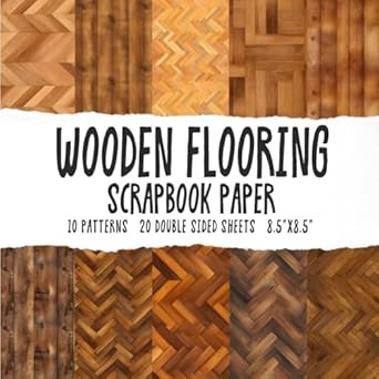 Wooden Flooring Scrapbook Paper