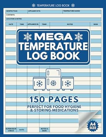 Temperature Log Book