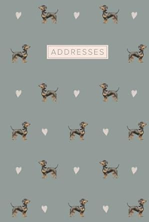 Dachshund Address Book