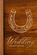 Cowboy Wedding Guest Book