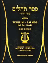 Libro de Tehilim Salmos Edicion Mor-Deror Hebreo-espanol