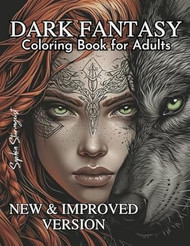 Dark Fantasy Coloring Book for Adults