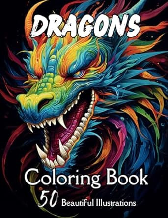 Dragons Coloring Book