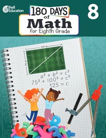 180 Days: Math for Eighth Grade
