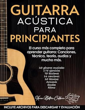GUITARRA ACuSTICA PARA PRINCIPIANTES