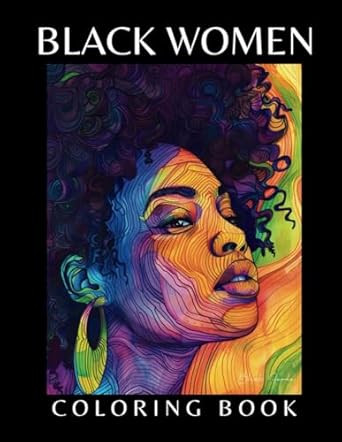 Black Women Coloring Book