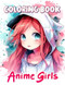 Anime Girls Coloring Book