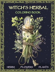 Witch's Herbal Coloring Book