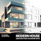 Modern House Architecture Coloring Book