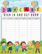 Daycare Sign In and Out Book