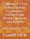California C7 Low Voltage Systems Contractor License Exam