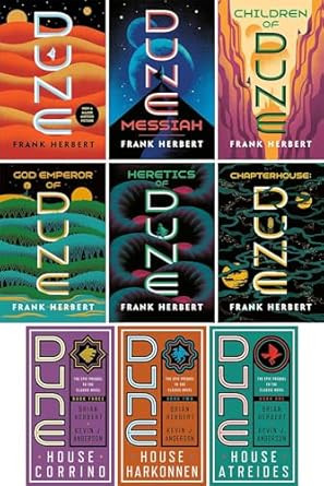 Dune Complete Series and Prelude Series Set 9 Books