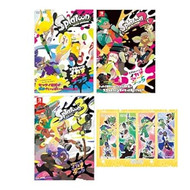 Splatoon 1  2  3 Ikasu Art Book 3 Books set with Chibichara Pose