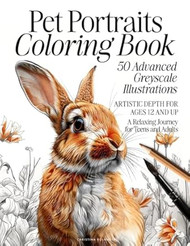Pet Portrait Coloring Book