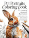 Pet Portrait Coloring Book
