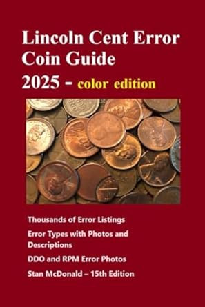 Lincoln Cent Error Coin Guide 2025 - Color Edition