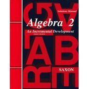 Saxon Algebra 2