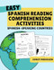 Easy Spanish Reading and Comprehension Activities