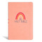 KJV Kids Bible Peach LeatherTouch Large Print Red Letter Study