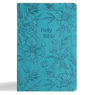 NASB Large Print Thinline Bible Value Edition Teal
