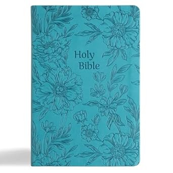 NASB Large Print Thinline Bible Value Edition Teal