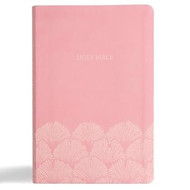 NASB Large Print Thinline Bible Value Edition Soft Pink