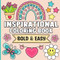 Bold and Easy Inspirational Coloring Book