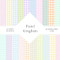 Pastel Gingham Scrapbook Paper