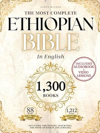 THE COMPLETE ETHIOPIAN BIBLE in English 88 Scriptures