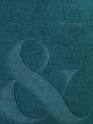 Teal Ampersand Decorative Book for Shelf or Table Display