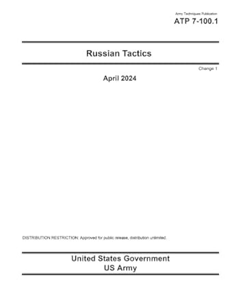 Army Techniques Publication ATP 7-100 1 Russian Tactics