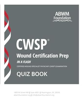 CWSP Wound Certification Prep Quiz Book