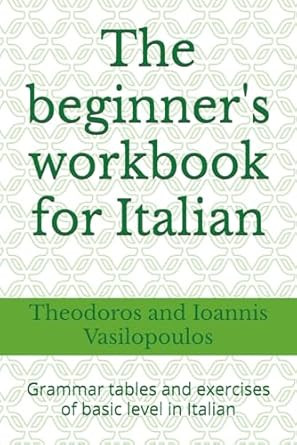 The beginner's workbook for Italian