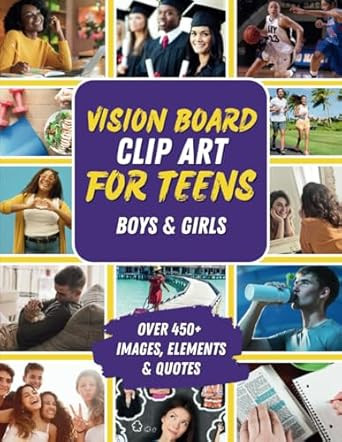 Vision Board Clip Art for Teens