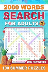 2000 Word Search for Adults 2 - Large Print