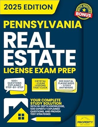 Pennsylvania Real Estate License Exam Prep