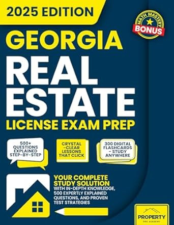 Georgia Real Estate License Exam Prep