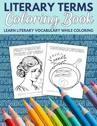 Literary Terms Coloring Book