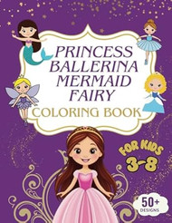 Princess Coloring Book for Little Girls