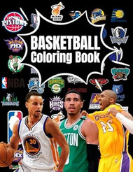 Basketball Stars Coloring book