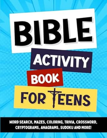 Bible Activity Book for Teens